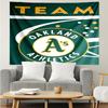 Athletics Oakland Emblem Quick-Dry Tapestry Hanging for Bedroom,Livingroom, Playroom,Decor Art Room Wall Tapestry Holiday and Birthday Gifts
