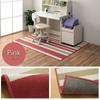 Ikehiko Rug Carpet Mat Segria Desk Carpet Pink 133 X 170cm Washable Scratch Prevention New Life Approx. #4723839