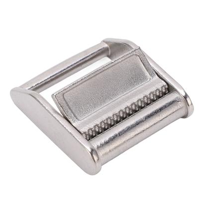 Nockenklappenschnalle aus Edelstahl 316, Druckverschluss zum Festbinden für 38 mm Gurtband