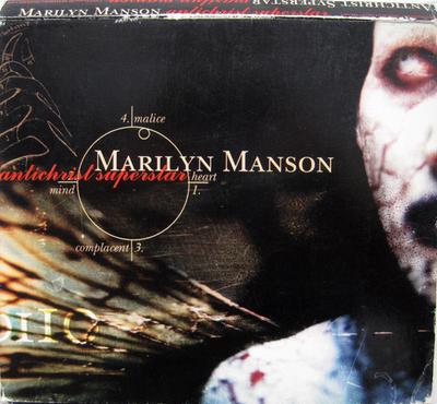 CD MARILYN MANSON  Antichrist Superstar CINTD90086 Nothing 1996 Canada Rock Used