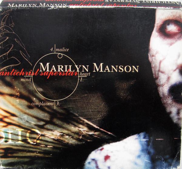 

CD MARILYN MANSON Antichrist Superstar CINTD90086 Nothing 1996 Canada Rock Used