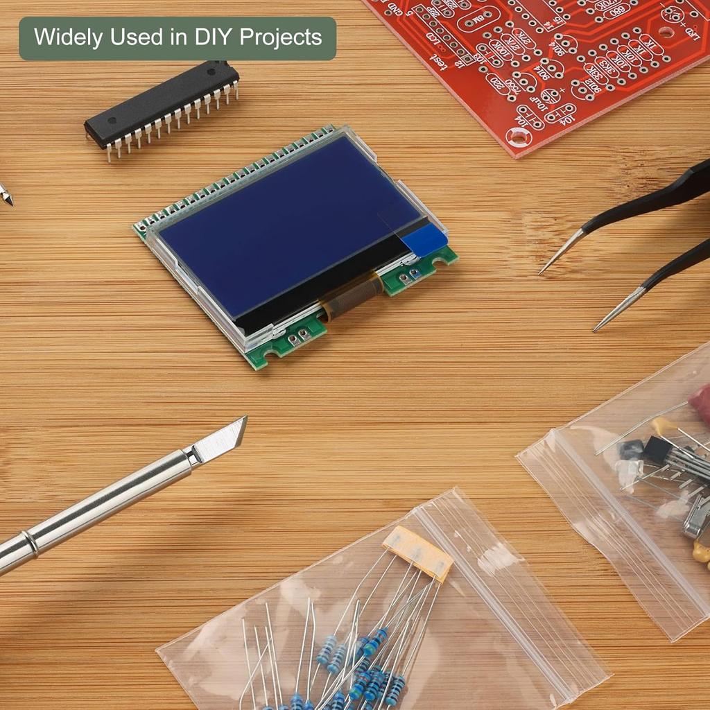 YOKIVE 30 PCS Metal Film Resistors, 8.2K Ohm Resistor with 2W 1% Tolerance, Lead, Good for DIY Electronic Projects (5 Color Bands, 15.5+/-1mm)