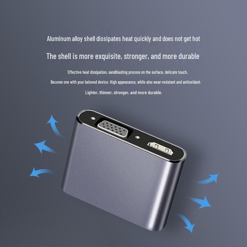 iSky USB-C To HDMI VGA USB PD Hub