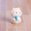 Cute DIY Accessories Cartoon Cat Model Resin Mini Cat Desktop Decoration Animal Figurine Decorations Accessories