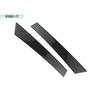 Rear Window Side Spoiler Strip Trim For Ford Edge 2015- Carbon Fiber 2x
