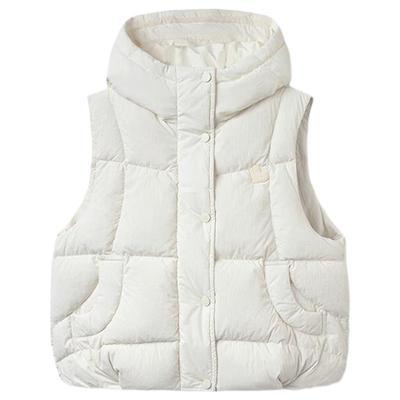 Balabala Girls' Hooded Down Vest