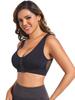 Padded Sports Bras for Women High Impact Seamless Yoga Bra with Removable Cups Athletic Crop Tank Tops Gym Workout Brassieres
