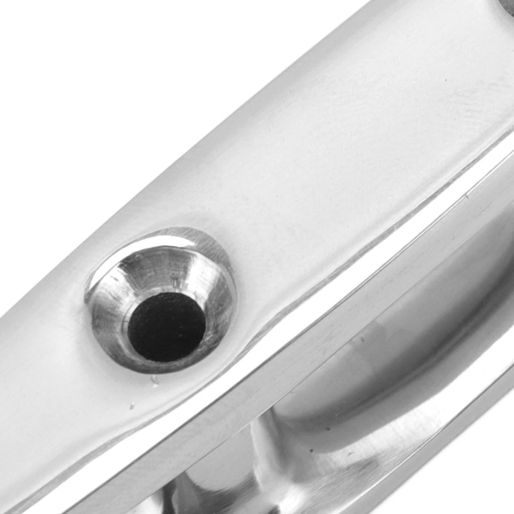 Stainless Steel Low Flat Top Boat Dock Cleat Marine Grade Boat Deck Rope Tie Replacement Parts