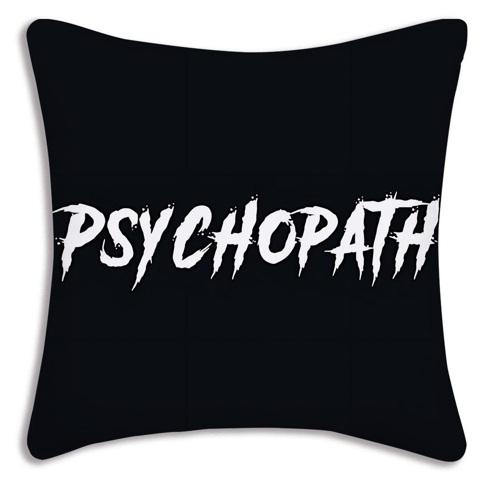 Anime P-Psychocuties Pillow Covers Cartoon Sofa Decorative Home Double-sided Printing Short Plush Cute Cushion Cover