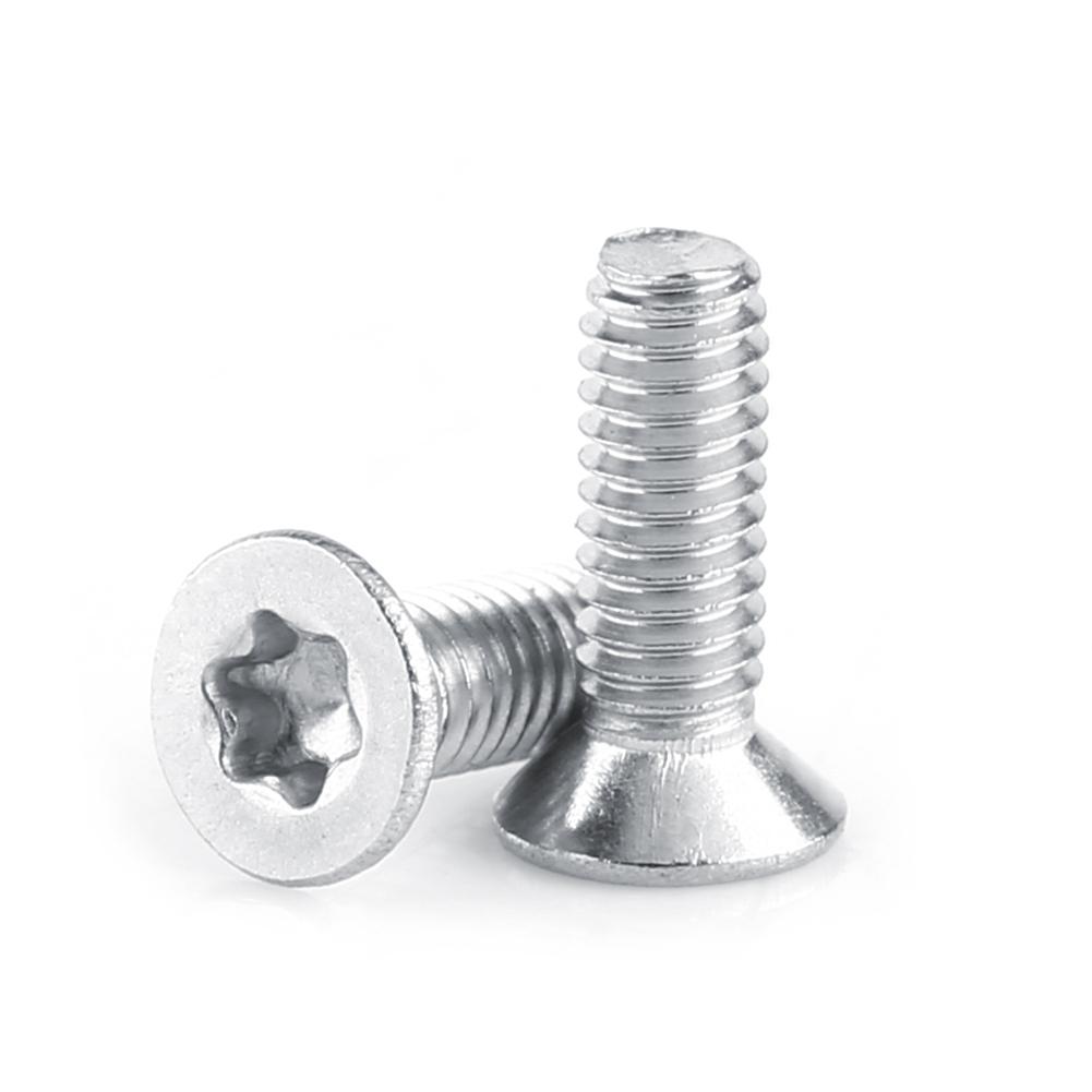 M2.5 Star Screws Countersunk Flat Head Machine S Pack of 50-piece (M2.5*5)