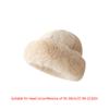 Autumn And Winter Women's Fashion Fur Cap Fur Hat Fur Hats Mongolian Hat Brimless Plush Fluffy Skiing Mountaineering Scarf