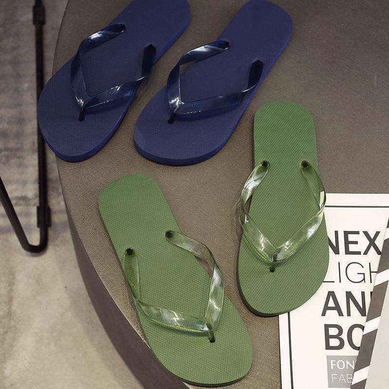 Flip-flops personalized home Internet celebrity summer sandals non-slip outer wear design wear-resistant men's new slippers sandals popular women