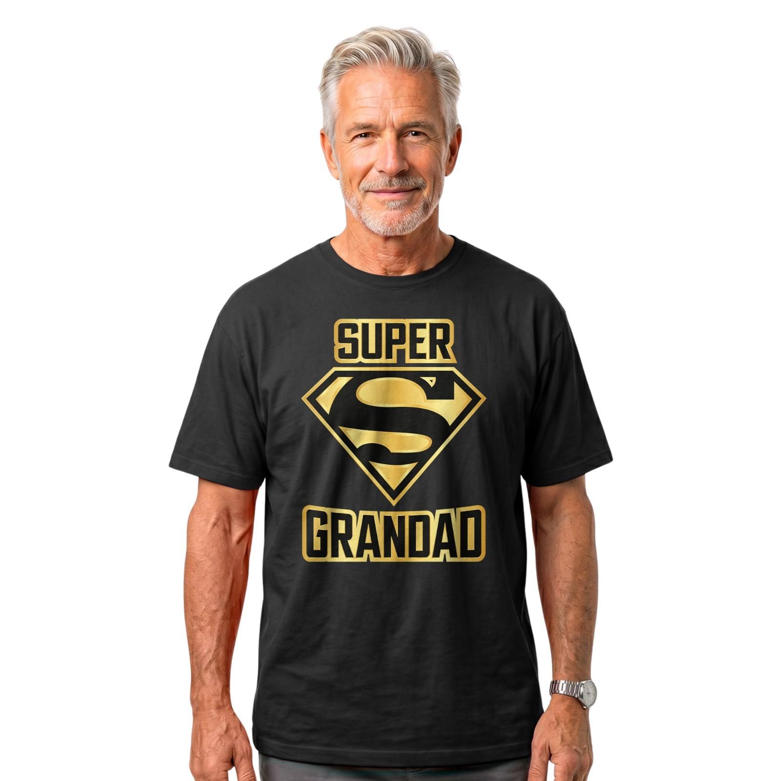Grandad T-shirt | Best Grandpa Father s Day Grandfather Hero Gift Tee S