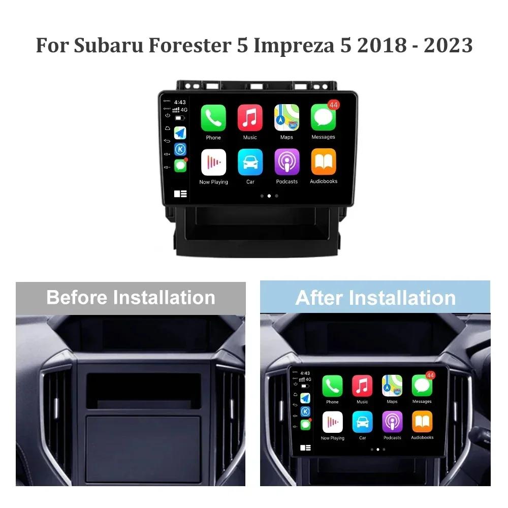 For Subaru Forester 5 Impreza 5 2018 - 2025 Car Screen Wireless Carplay Android Auto Navigation GPS Multimedia Radio Stereo