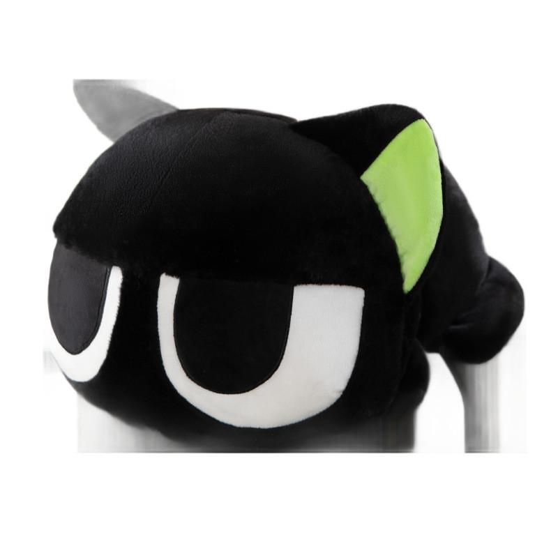 

The Legend Of Hei Black Cat Plush Toy Large Cute Cat Pillow Gift For Kids And Adults 40 CM