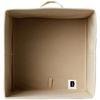 Basics Storage Box Folding Type 6-Piece Set Handles Beige 272728cm