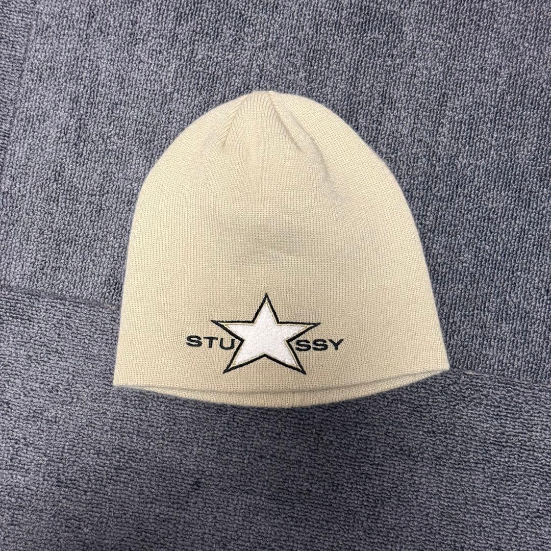 Used [Immediately completed] STUSSY 25aw star patch beanie