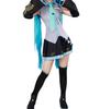 Полный комплект костюма для косплея Hatsune MIKU с париком, комплект униформы Hatsune, костюм для косплея на Рождество, Хэллоуин, маскировка для косплея (XL)