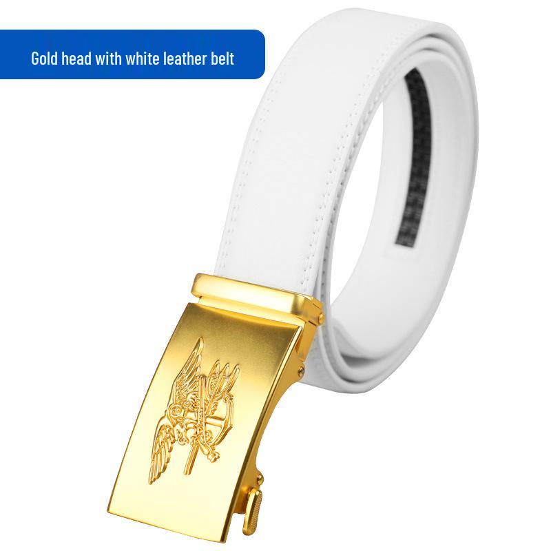 Black Security Duty Patrol Waistband with Automatic Buckle