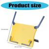 Desktop Sheet Music Stand with Page Clip Angles Adjustable Foldable Tabletop Music Stand 20.1x15.6cm Sheet Music Holder