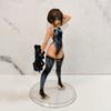 New Domestically Produced Anime And Manga 2d Beautiful Girl Swimming Club President Armsnote Swimsuit Machine Gun Girl Figurine