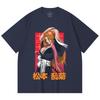 230 Gsm 100% Cotton Bleach V8 Matsumoto Print Unisex Heavy Cotton T Shirt