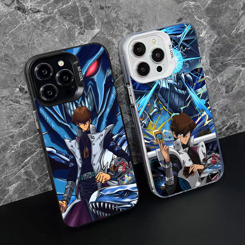 Yugioh Seto Kaiba Phone Case for iPhone 17 16 15 14 13 12 11 X XR XS Air Pro Max Plus Black Colorful Silver Cover