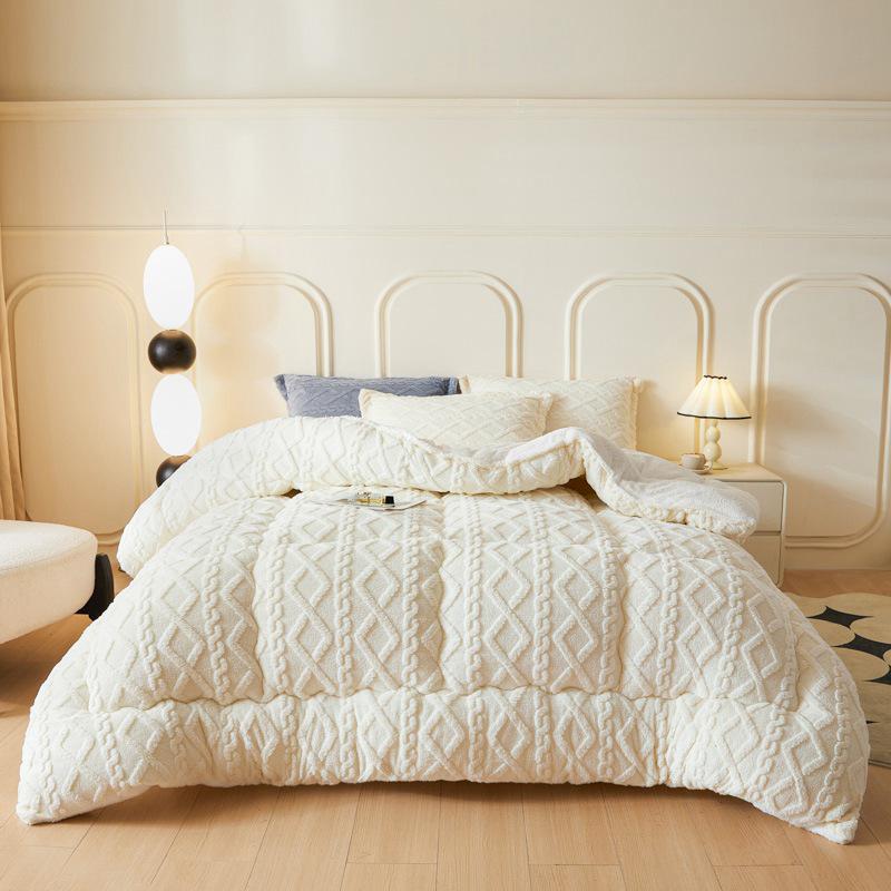Taffeta Velvet Lambswool Arctic Quilt - Thickened, Warm Winter Bedding