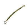 Elegant Beads Extender Chain Strap for Purses and Handbags Gold/Silver Tone Short Handle Replacement DIY Bag Crafts
