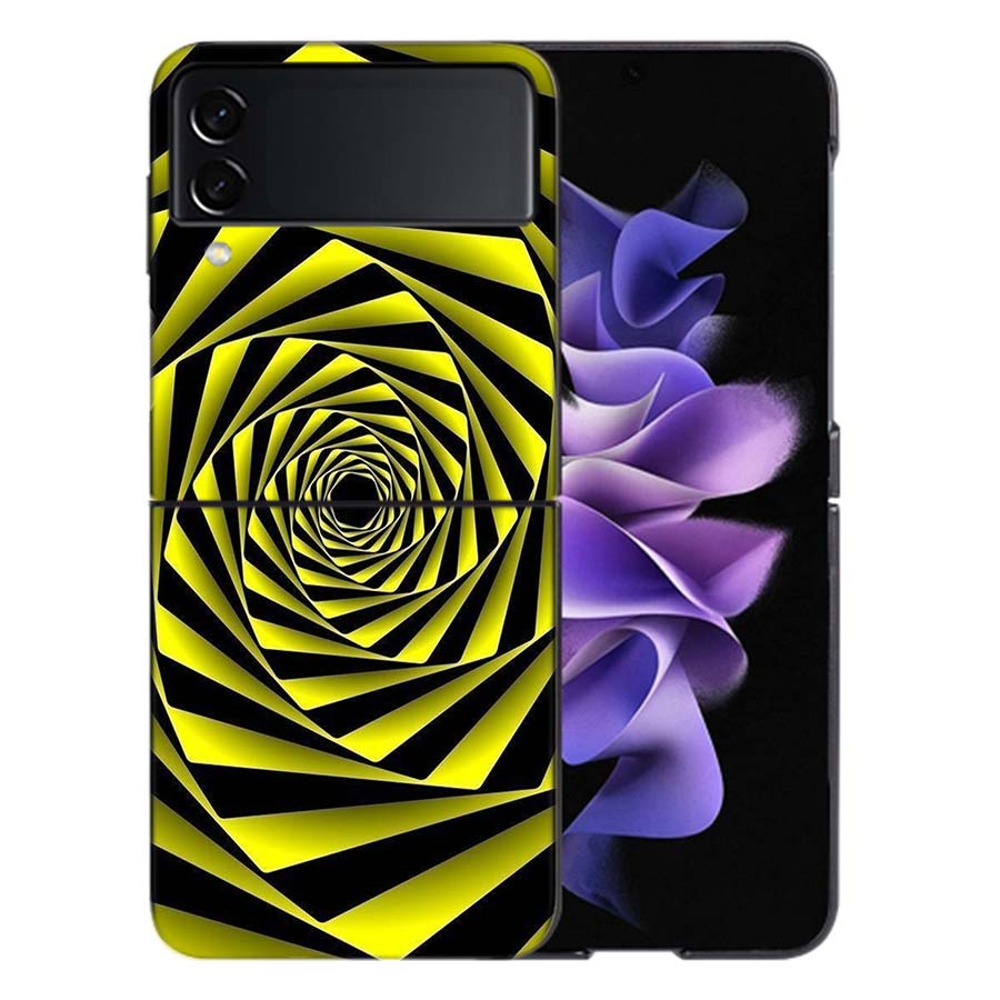 Chaotic Hypnosis Coque For Samsung Z Flip7 6 Galaxy Case Shockproof Z Flip5 Z Flip3 4 5G Hard Cover Phone TPU PC Hard Funda