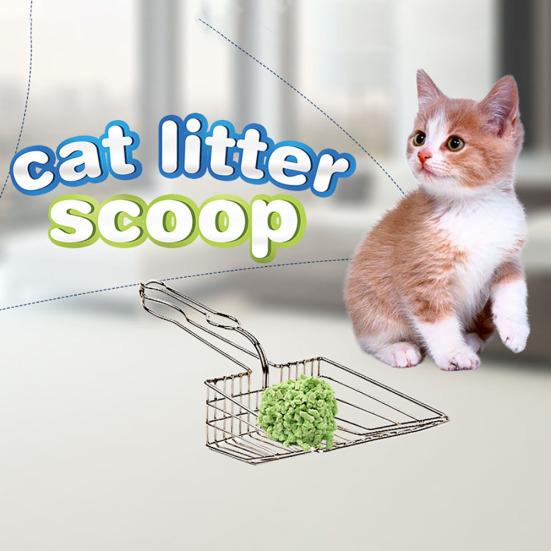 

Portable Metal Hollow Cat Kitten Toilet Litter Shovel Scoop Pet Cleaning Tool