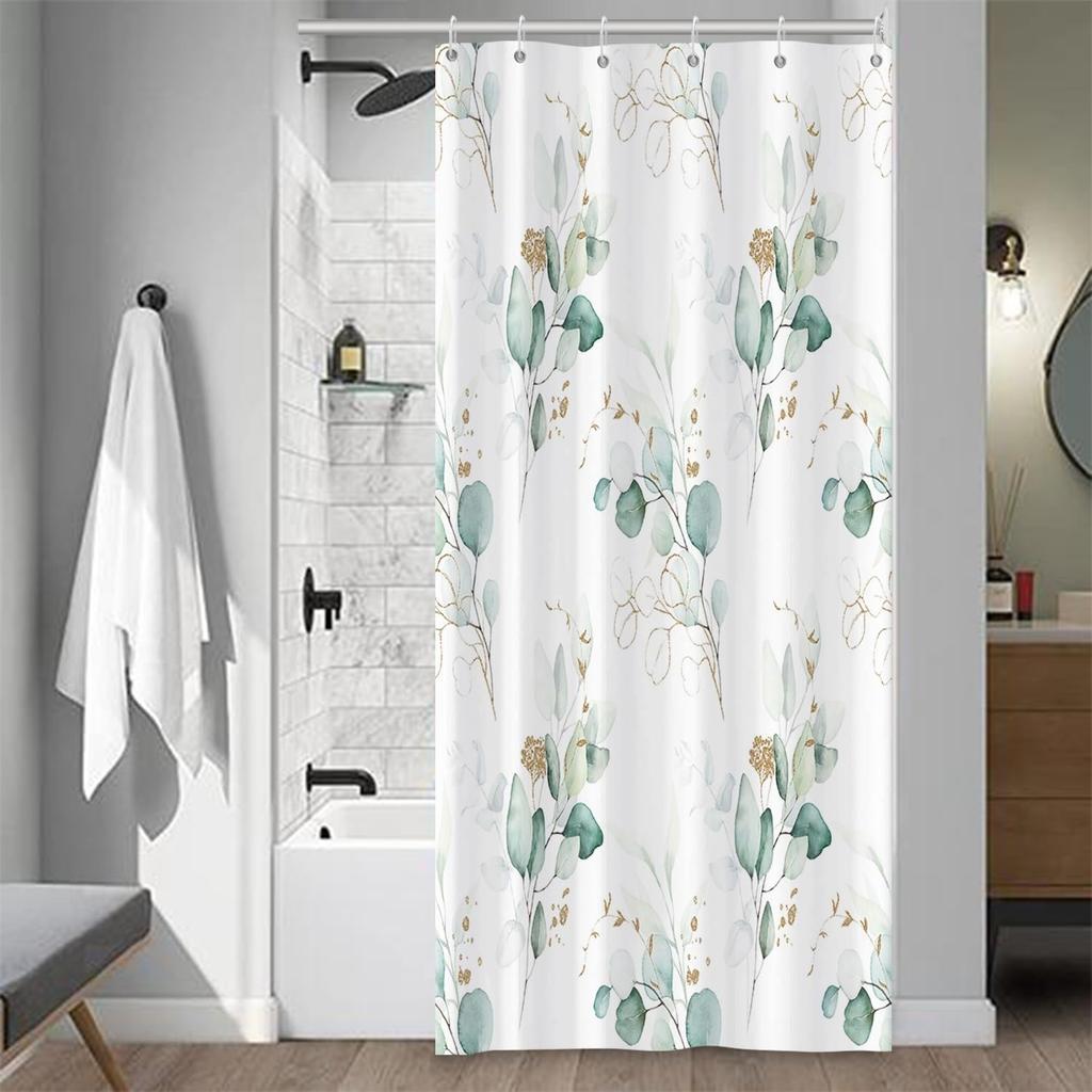 Cartoon Dinosaur Shower Curtains Colorful Cute Dino Funny Animals Pattern for Kids Neutral Shower Curtain Waterproof Fabric
