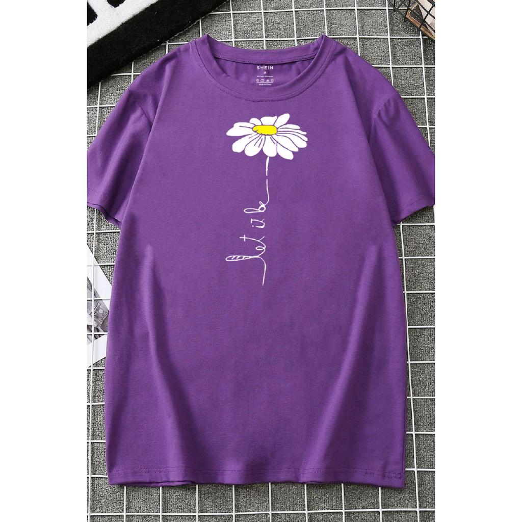 Unisex Daisy Printed Tshirt