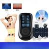 1Pc  Dual Output TENS Electric Pulse Massager EMS Stimulator, Medium and Low Frequency Pulse Massage Instrument Massage