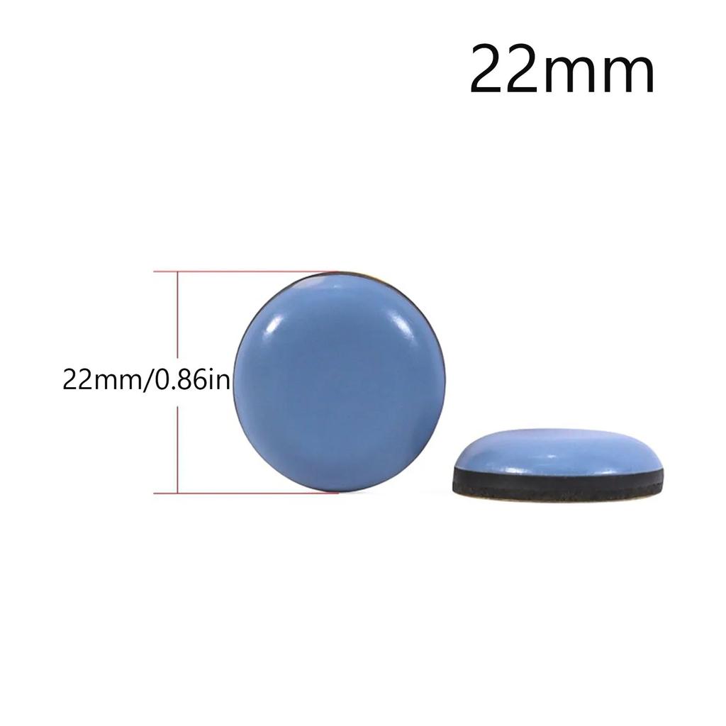 4pcs Self-Adhesive Furniture Leg Slider Pads Thickening Feet Rug Felt Pads Anti Slip Mat Bumper Damper Chair Table Floor Protect