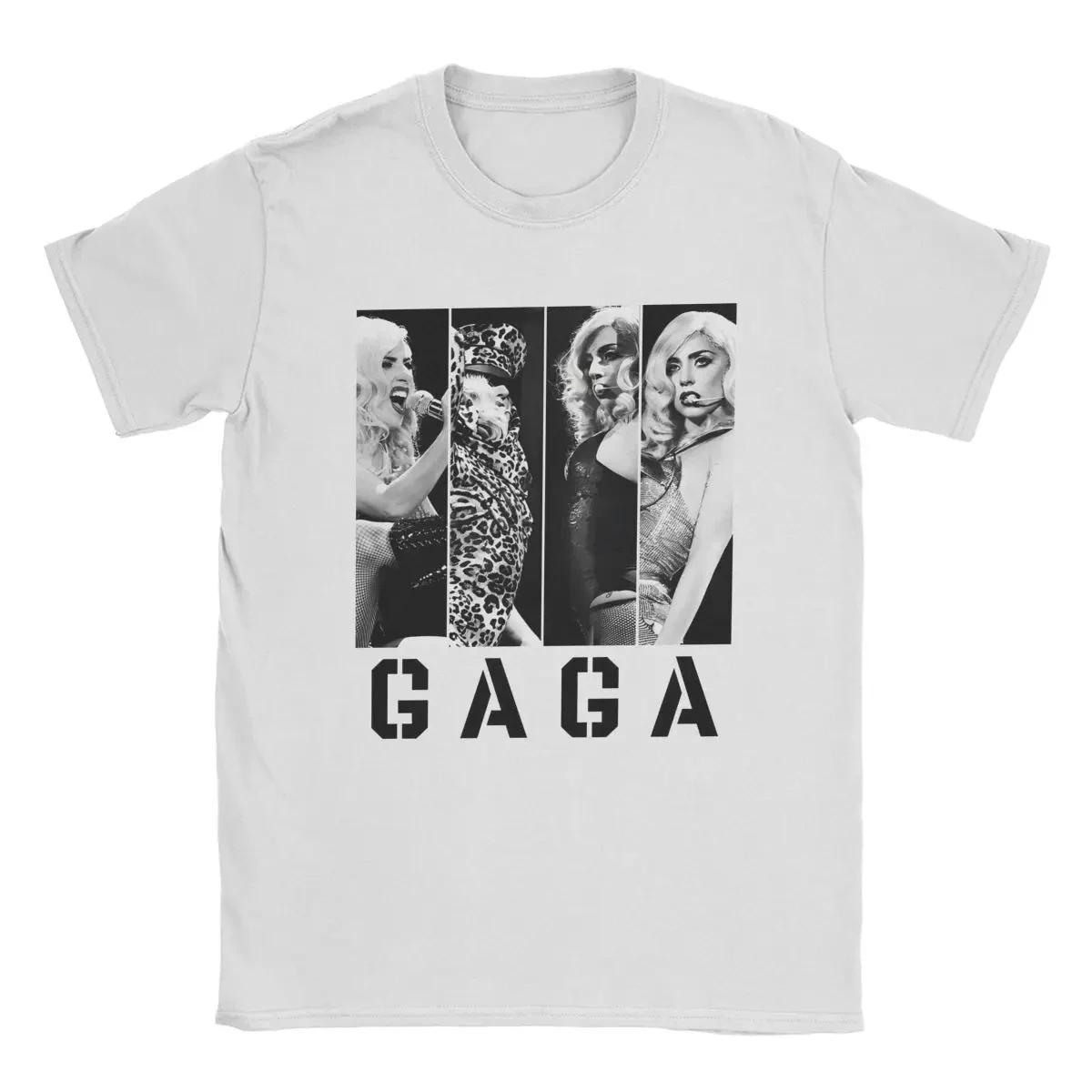 

Women Unisex Lady Born This Way T Shirt Singer Rock Gagas Cotton Merchandise Cool Short Sleeve Crew Neck Tees Adult TShirts S