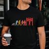 Evolution of a Mechanic T-Shirt, Funny Car Guy Gearhead Tee