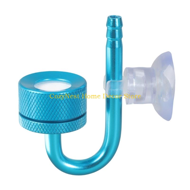 92MF Professional CO2 Dissolver Solubility Diffuser For Fish Tanks With Anti Clog Nozzle And Ergonomic Seal Technology