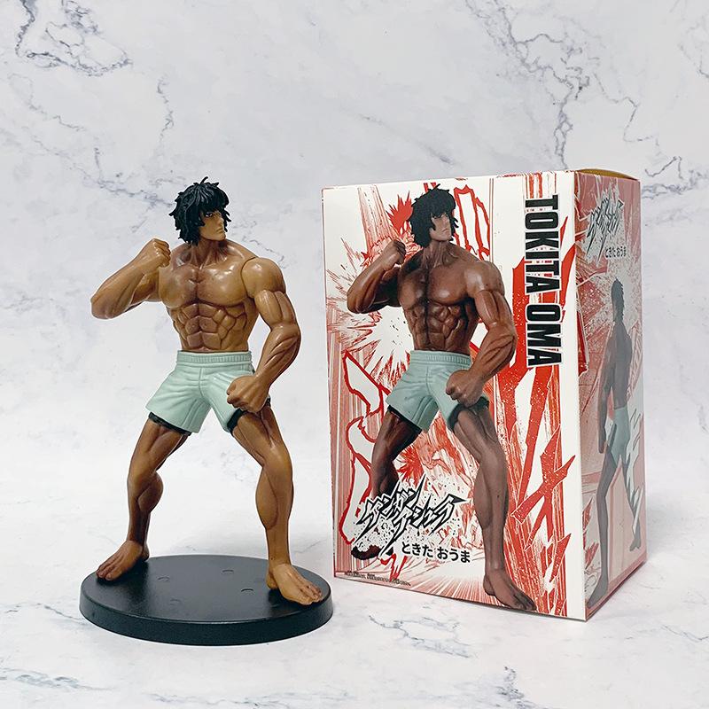 

18cm Kengan Ashura Tokita oma Kure Raian Action Figure Collection Toys Christmas Gift Doll With Box