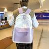 School Bag, Cute Star for Junior High and College Students, Fresh Large-capacity Backpack, Stylish and Stylish Versatile Backpack