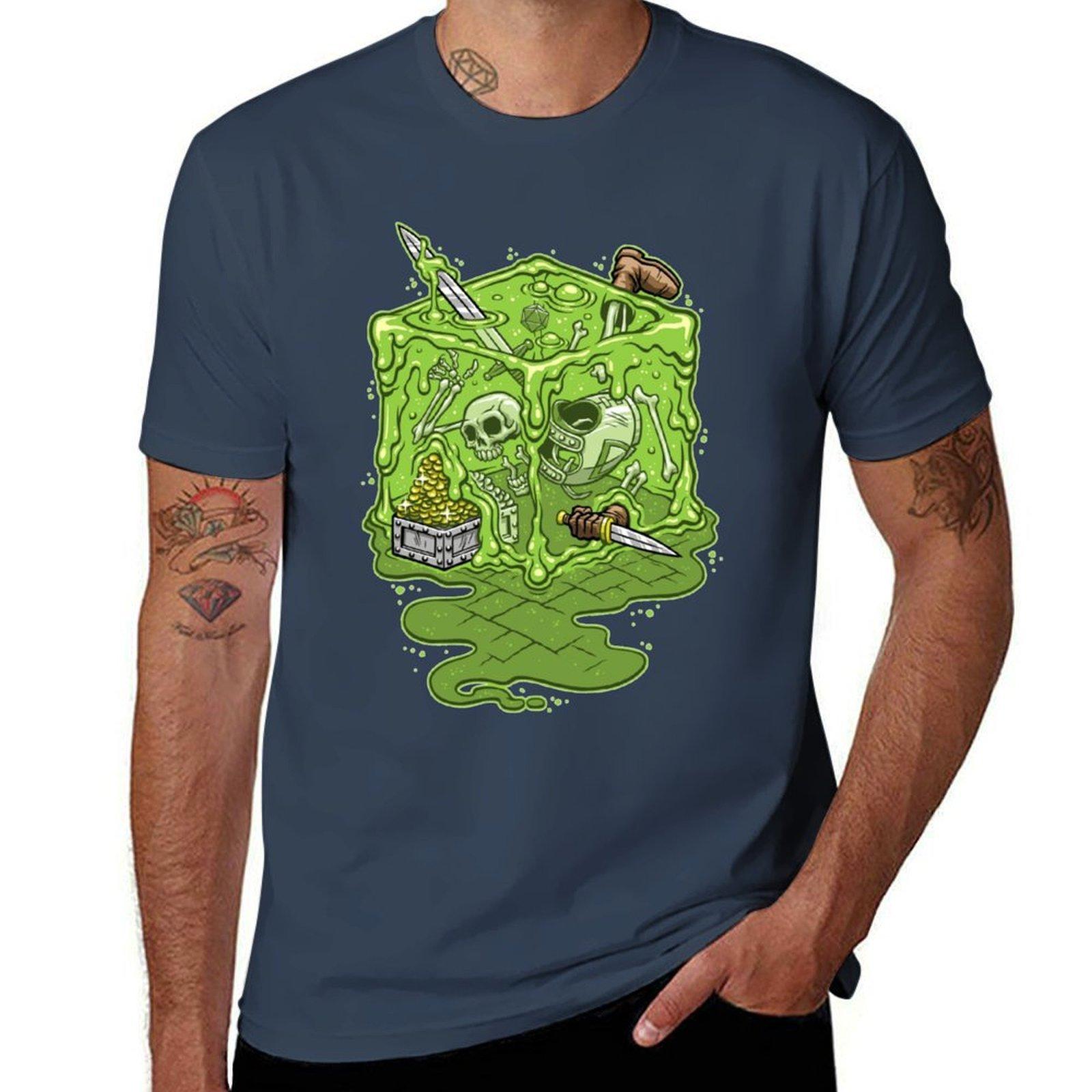 Gelatinous Cube Tshirt Big And Tall Loose Fit Tshirt S