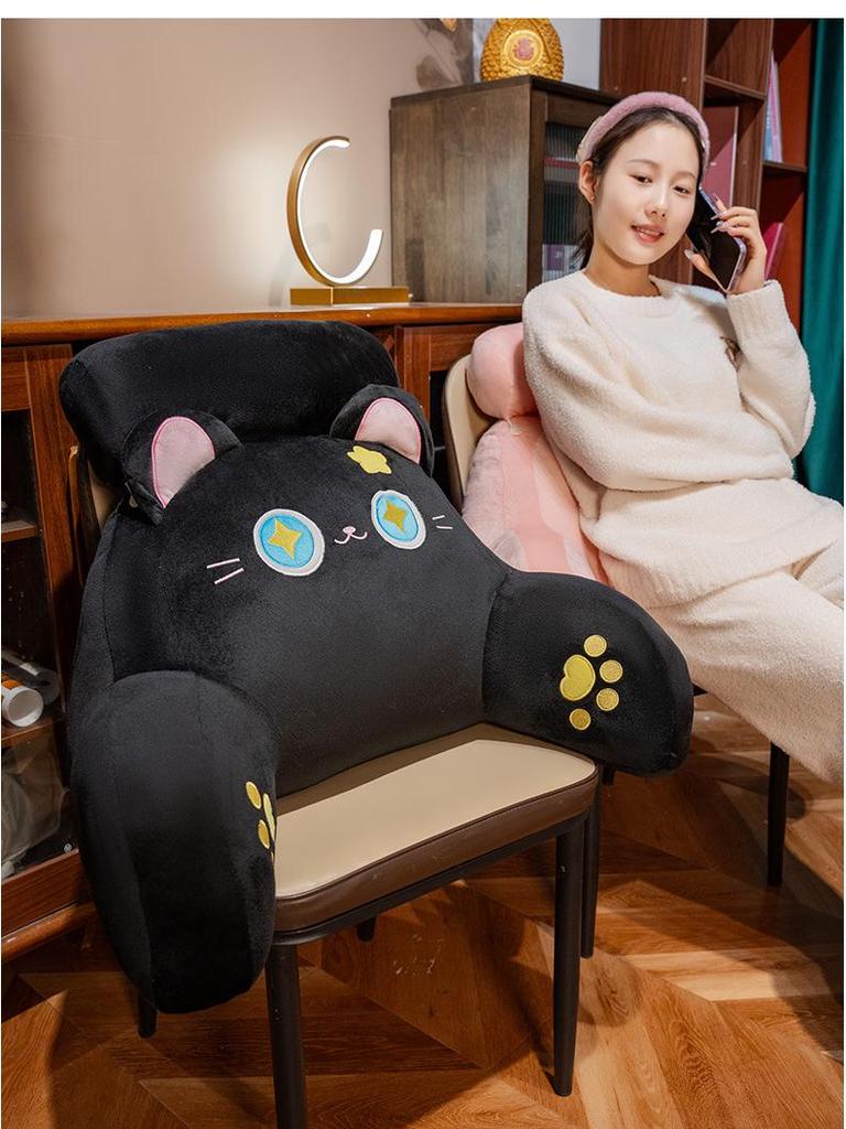 Soft Backrest Pillow for Sofa or Bed - Perfect for Waist Support and Relaxation