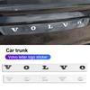 Volvo Logo Buchstabenschild Kofferraum ABS Aufkleber Volvo XC90 V90 V60 XC60 V40 EC40 EX40 S80 S60 S90 C40 XC40 V70 XC70 C30 C70