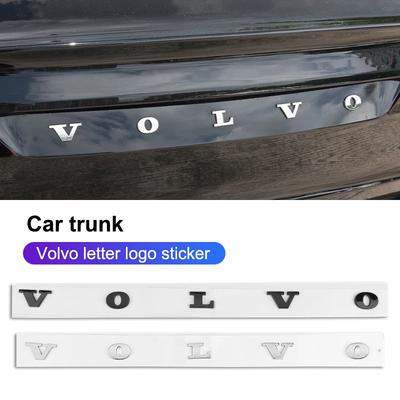 Logo Letter Badge Car Trunk ABS Stickers Volvo XC90 V90 V60 XC60 V40 EC40 EX40 S80 S60 S90 C40 XC40 V70 XC70 C30 C70