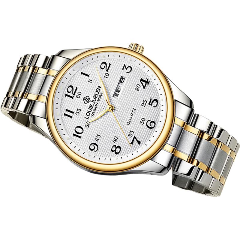 Louis Jielun Men s Business Quartz Watch 40mm
