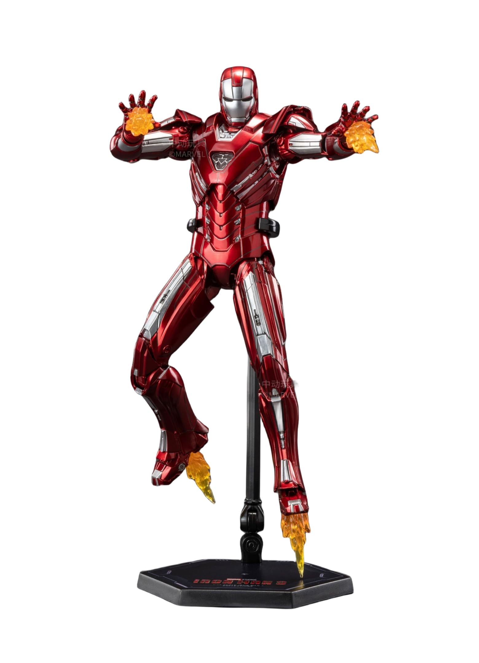 

ZD TOYS Marvel Studios: Infinity Saga Iron Man 3 Mark 33 MK33 1/10 Scale Action Figure