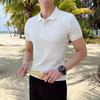 2023 Men's Slim Fit Short Sleeve Polo Shirt – Business Casual Fashion
