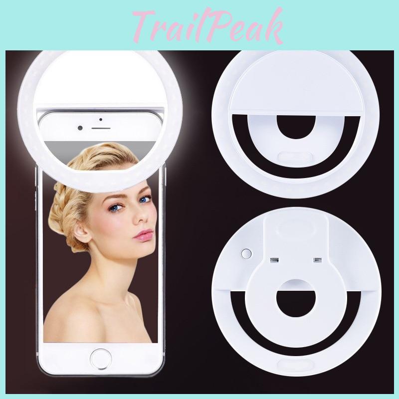 Usb Light Ring With Led Phone Charger Selfie Light Compatible For Mobile Phone