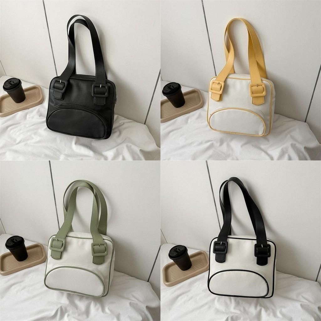 Fashionable Small Box-shaped Handbag For Women Elegant Pu Leather Carry Bag