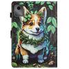 Lenovo Tab M11 case, with flap, corgi dog
